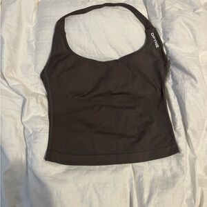 Dfyne Women's halter top in truffle